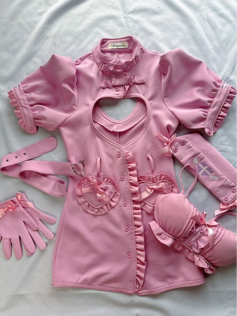 Malymoonマリームーン キャンディピンクナース コスプレ