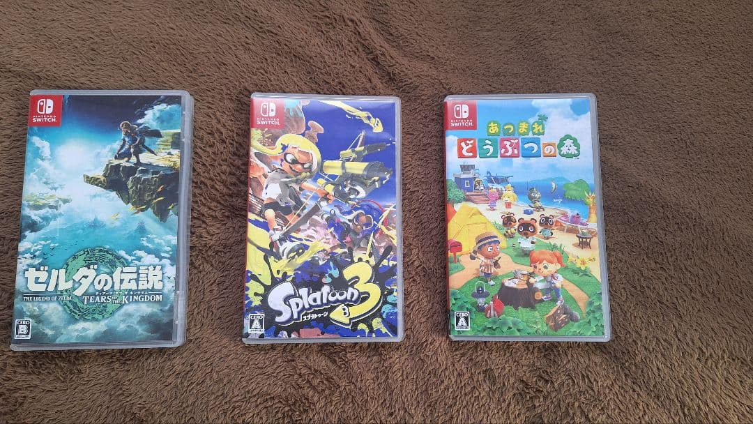 Nintendo Switch 本体 + ゲームソフト3本
