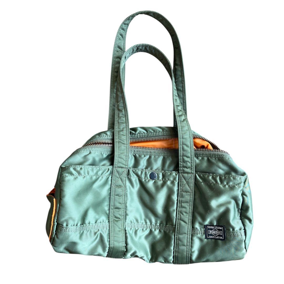 PORTER オリーブグリーン ドラムバッグ