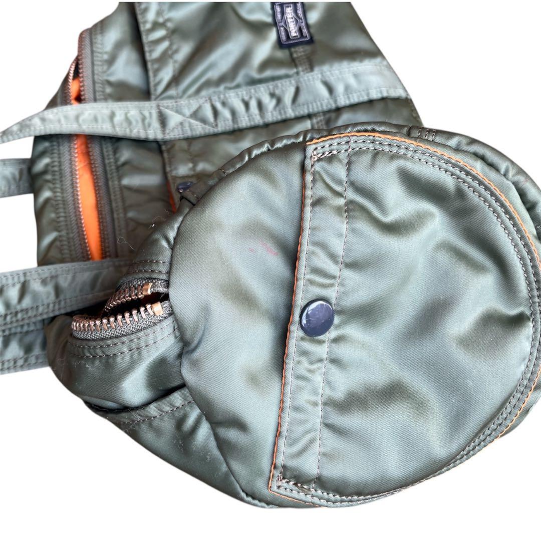 PORTER オリーブグリーン ドラムバッグ