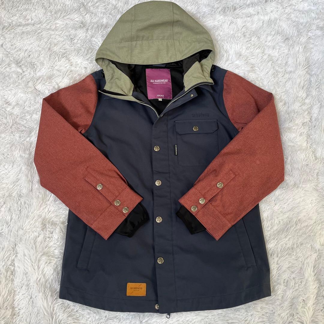 【AW48】AA HARDWEAR フード付きジャケット スノボ スキー