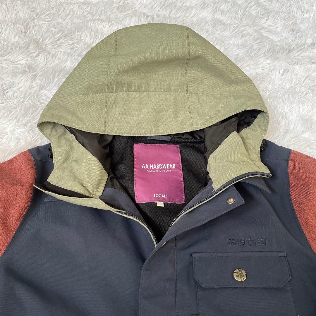 【AW48】AA HARDWEAR フード付きジャケット スノボ スキー