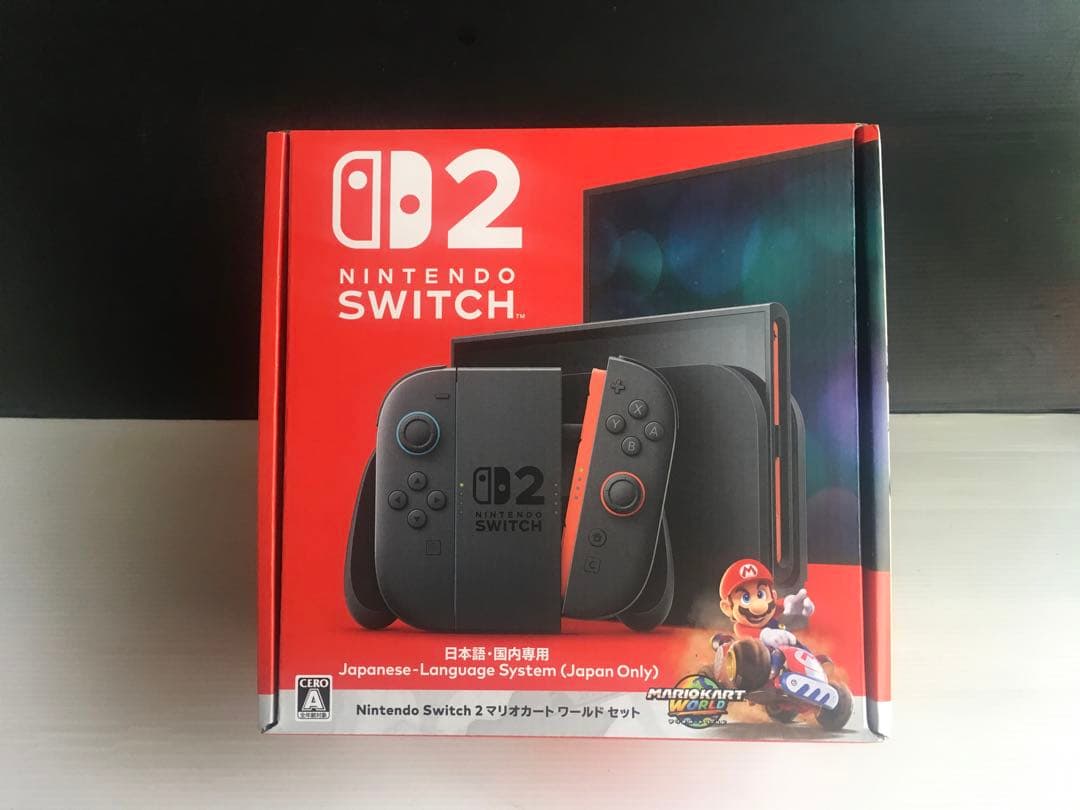 値下げ　 未使用品　Nintendo スイッチ2　マリオカードワルドセット
