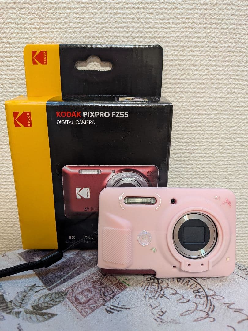 KODAK fz55 カメラカバー•ケース•ストラップ付き