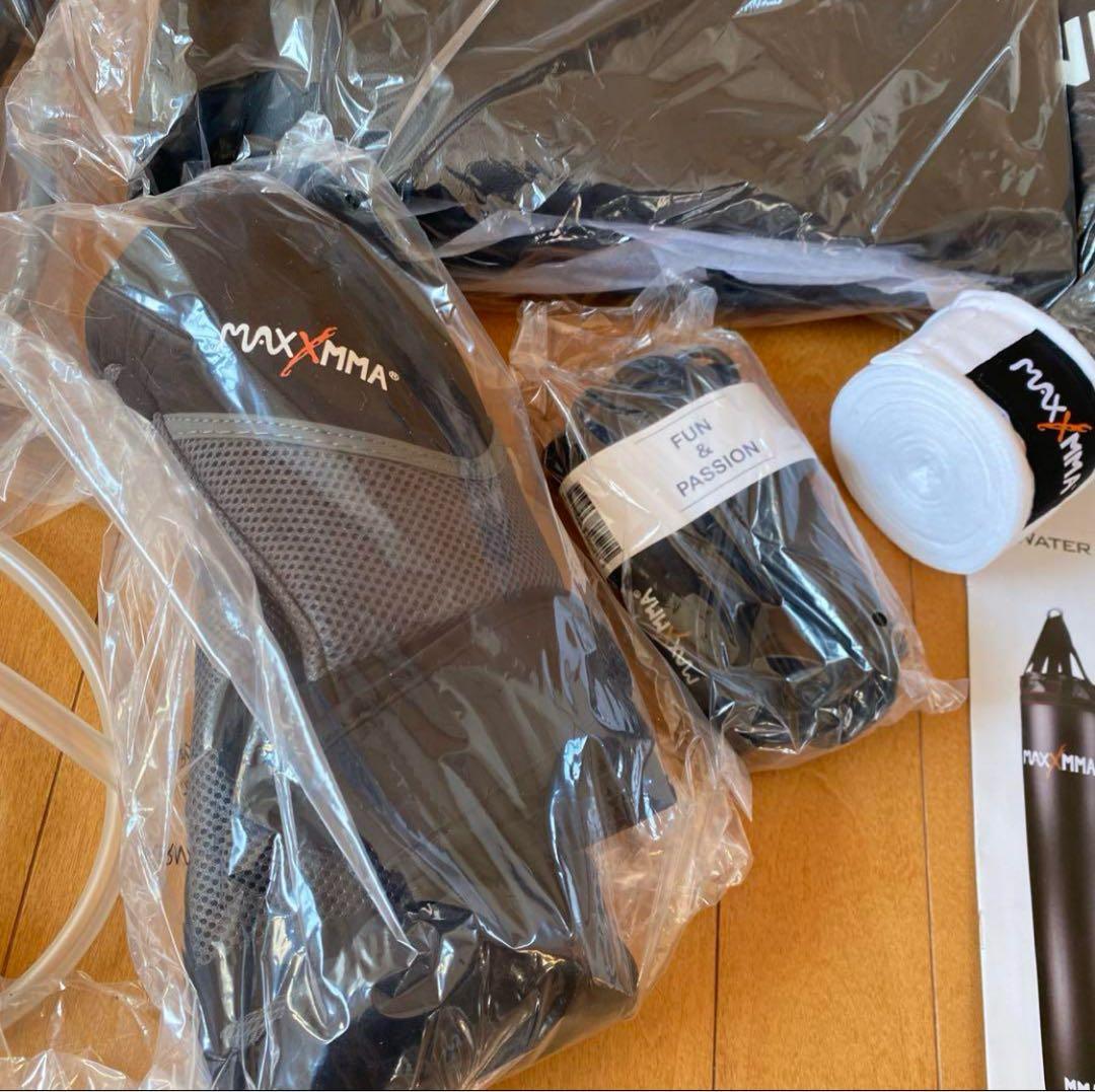 新品MaxxMMA サンドバッグ ウォーター＆エアーヘビーバッグパンチングバッグ