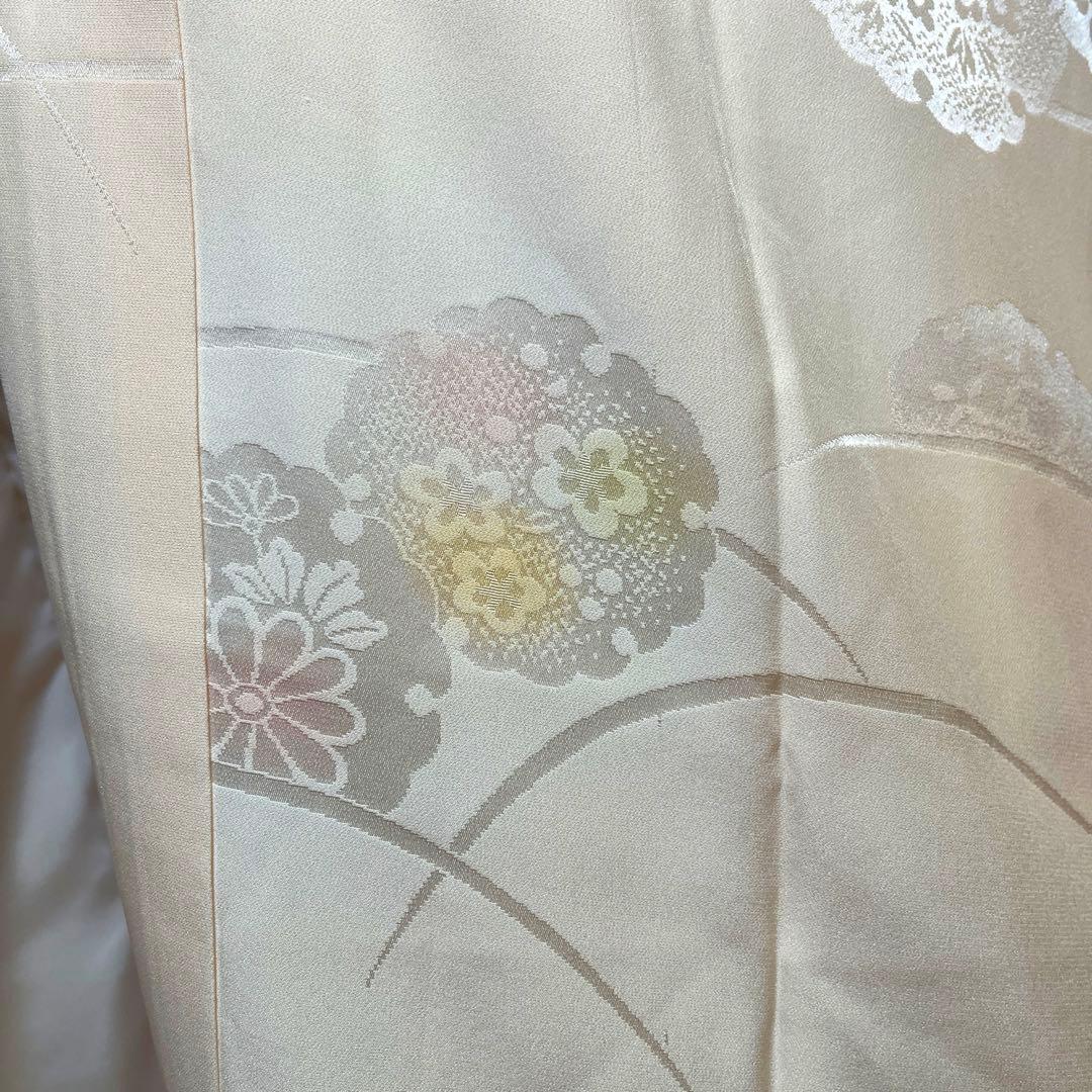 【高島屋】【刺繍半襟】【しつけ付き】正絹　長襦袢　袷仕立て　2512d-16