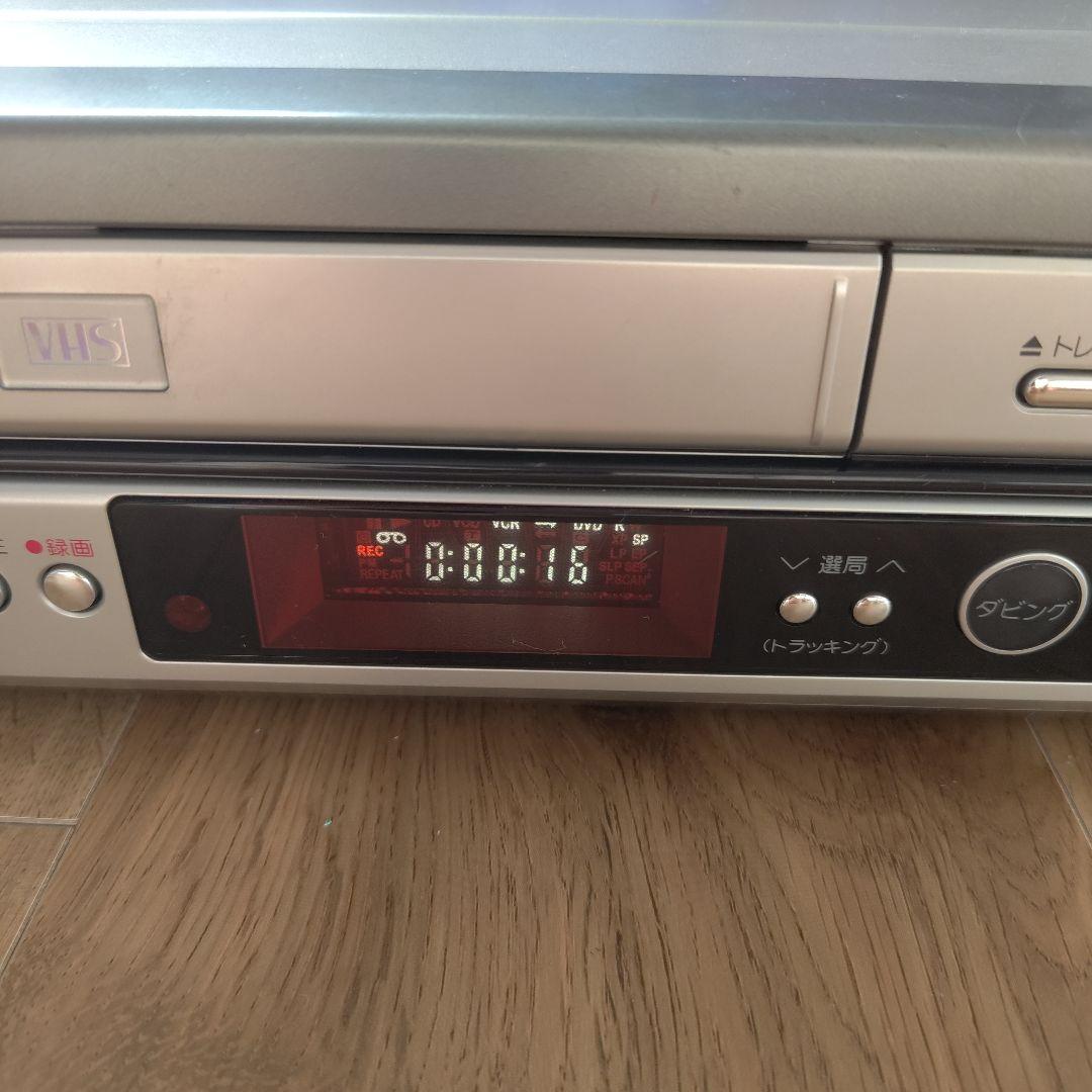 SHARP DV-RW60 VHS/DVDレコーダー ダビング確認
