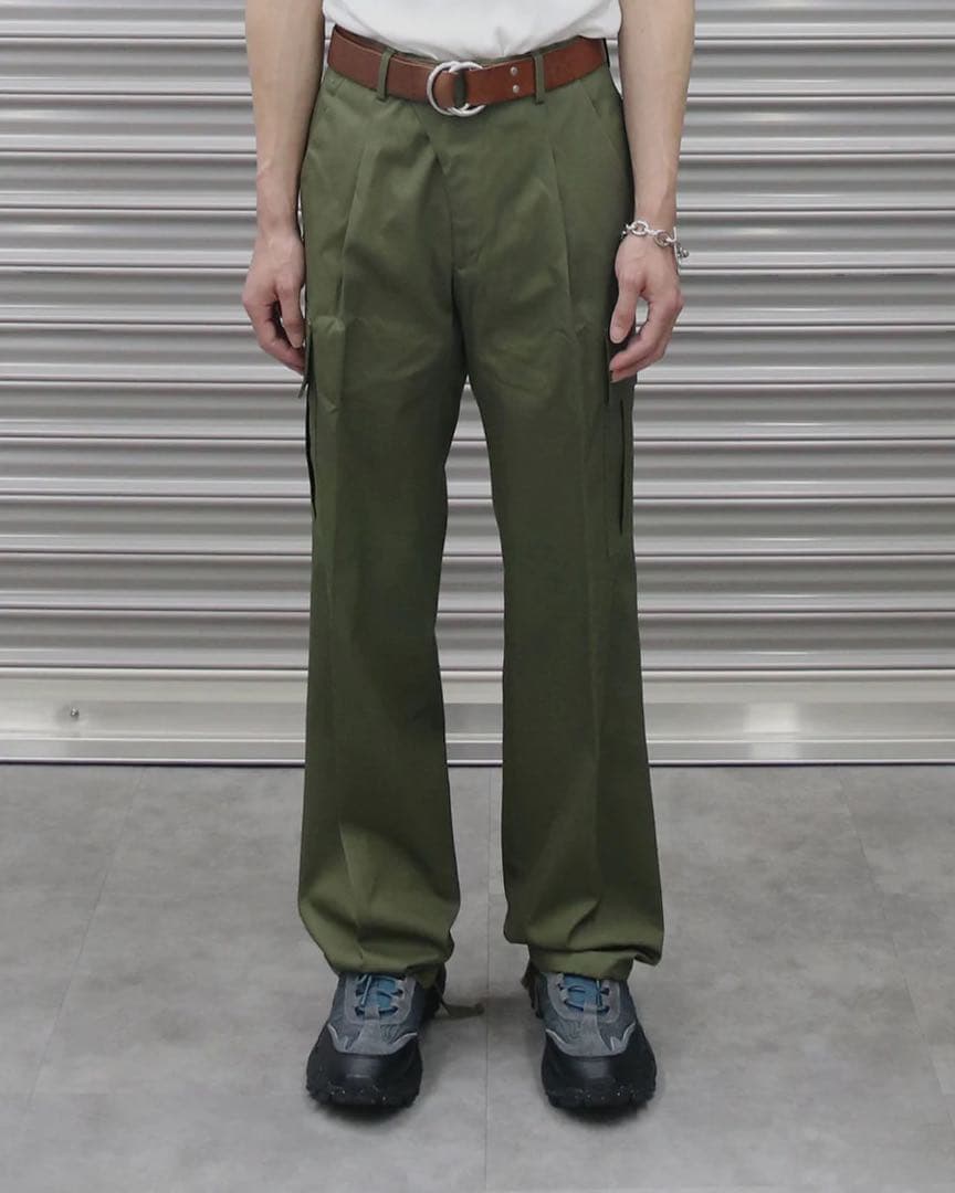 バラード　VALAADO カーゴパンツ オリーブグリーン 4ポケット
