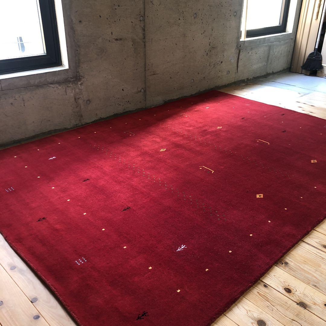 高級ウール使用 ウールギャベ ハンドルームLori 172×243cm