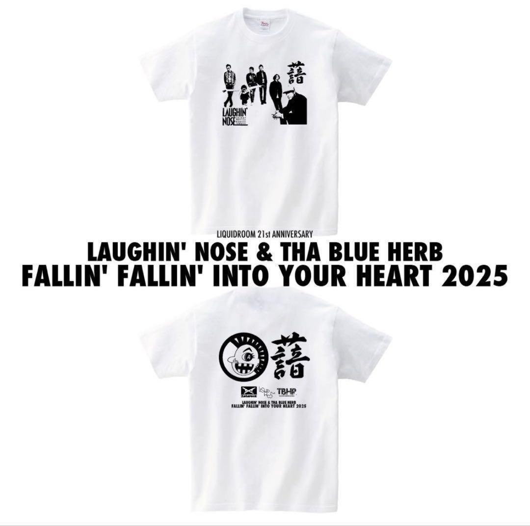 LAUGHIN' NOSE × THA BLUE HERB 会場限定Tシャツ