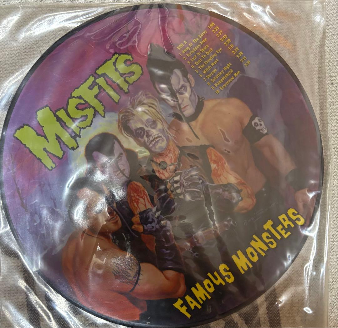 Misfits Famous Monsters ピクチャーディスク