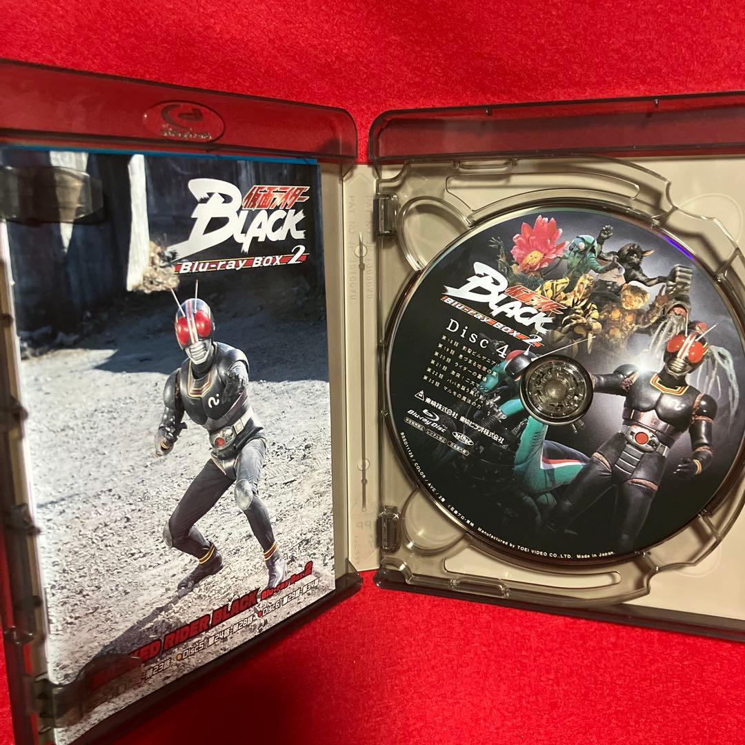 仮面ライダーBLACK Blu-ray BOX 全3巻 BOX付き！