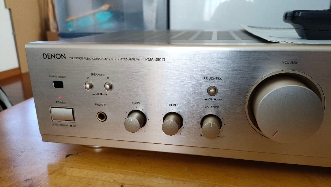 DENONプリメインアンプPMA-390Ⅲリモコン取説付き中古動作品