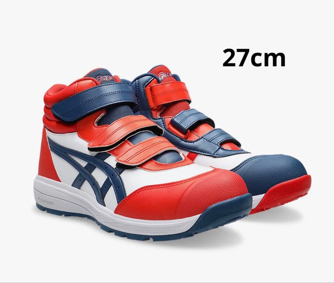 asics アシックス　CP312LC 100 27cm ファイアリーレッド