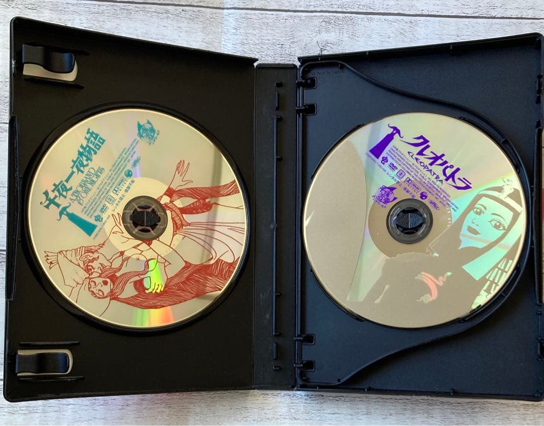 千夜一夜物語　クレオパトラ　哀しみのベラドンナ　DVD 3枚組
