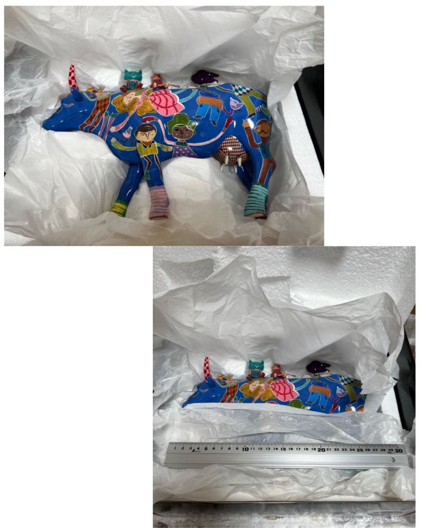 Cow Parade 2010 Carol W カウパレード 丑年 干支飾り 牛