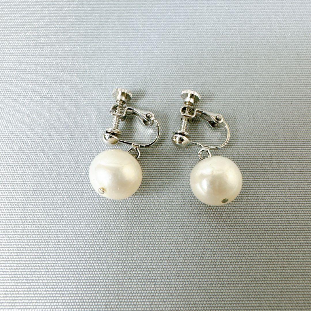 大珠 10mm珠　本真珠　ネックレス　イヤリング　セット あこや 淡水