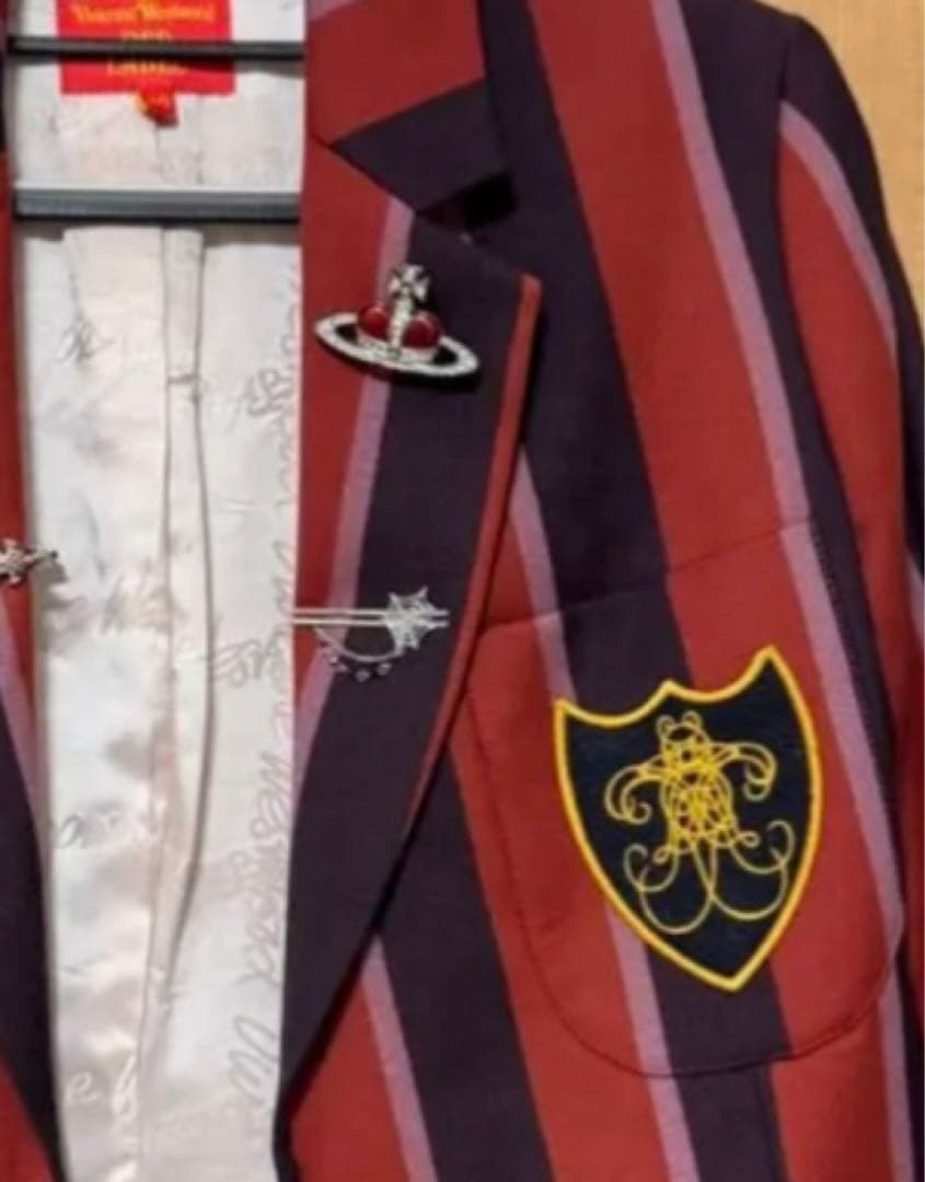 ヴィヴィアンウエストウッド ハート型オーブブローチ