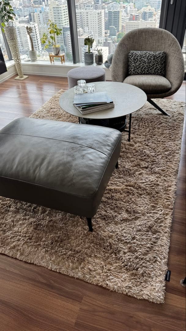 タバスコ【BoConcept】 シャギーラグ 240×170cm