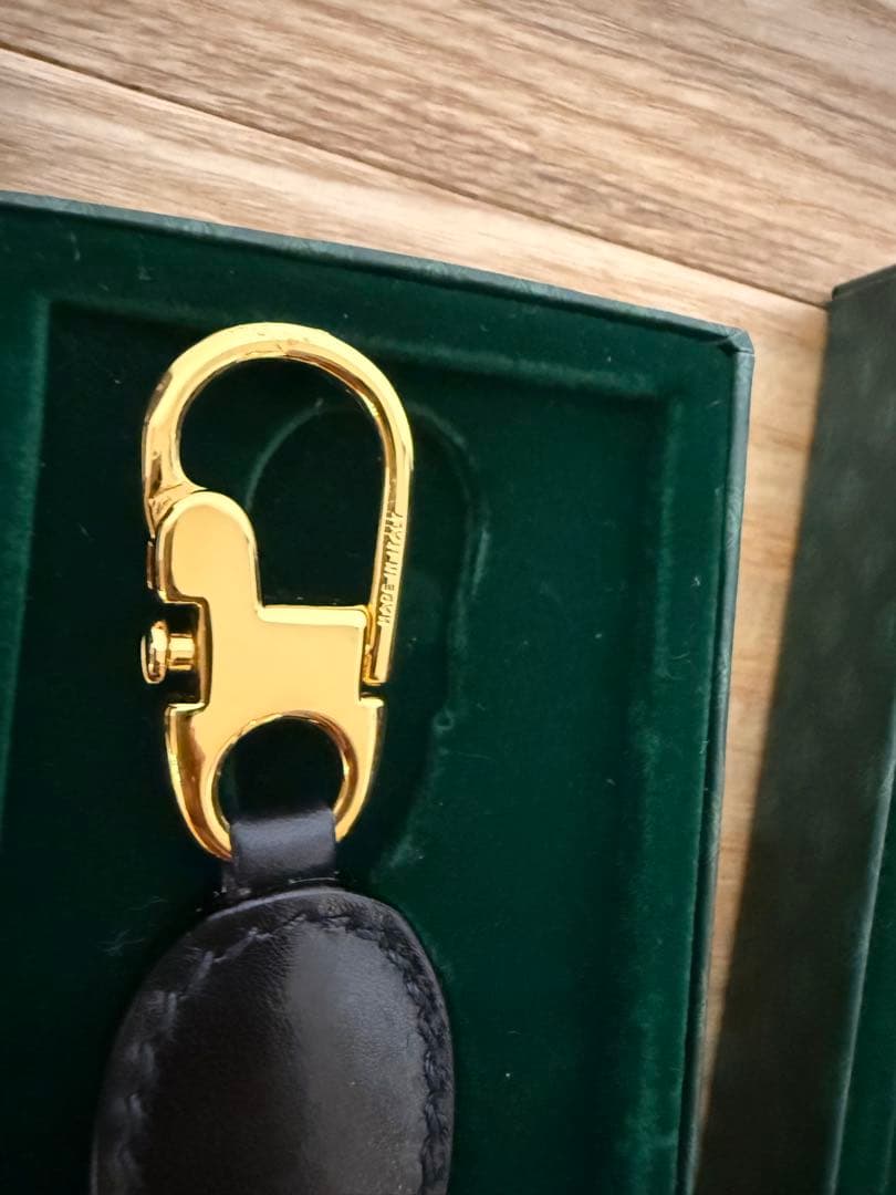 GUCCI レザーキーホルダー 2個セット