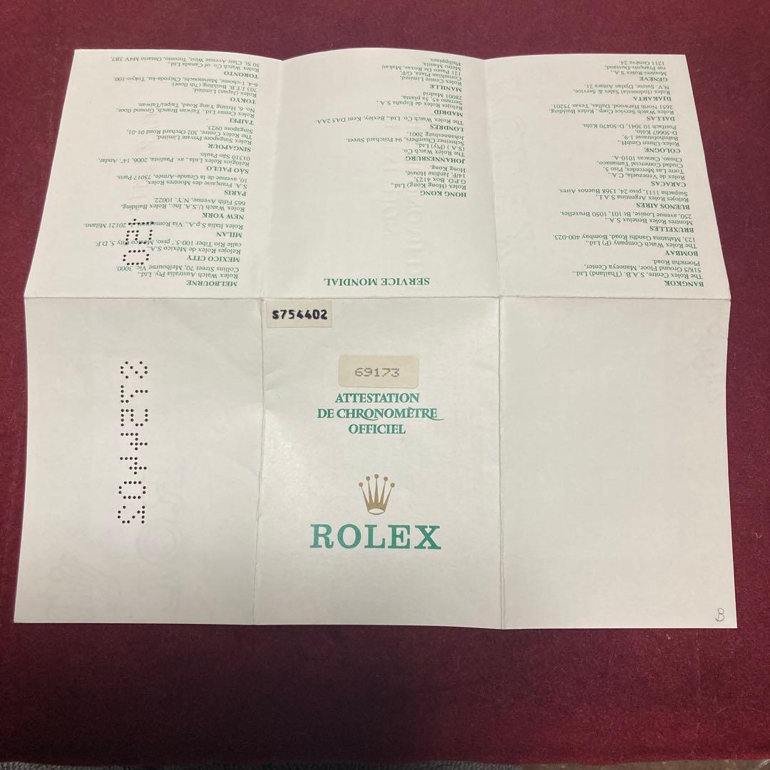 ロレックス　ギャラ