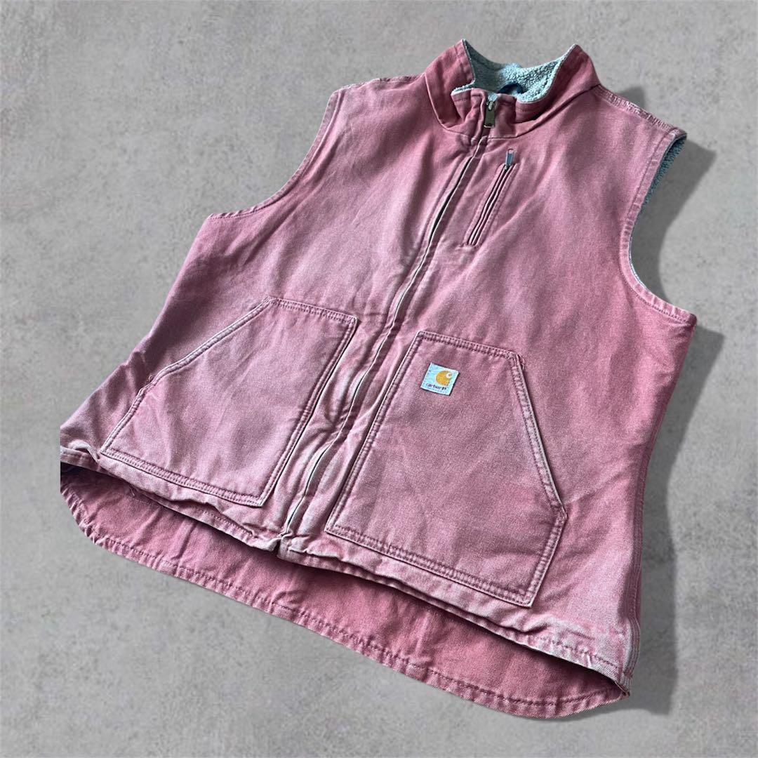 レアカラー 80s 90s Carhartt ダックベスト