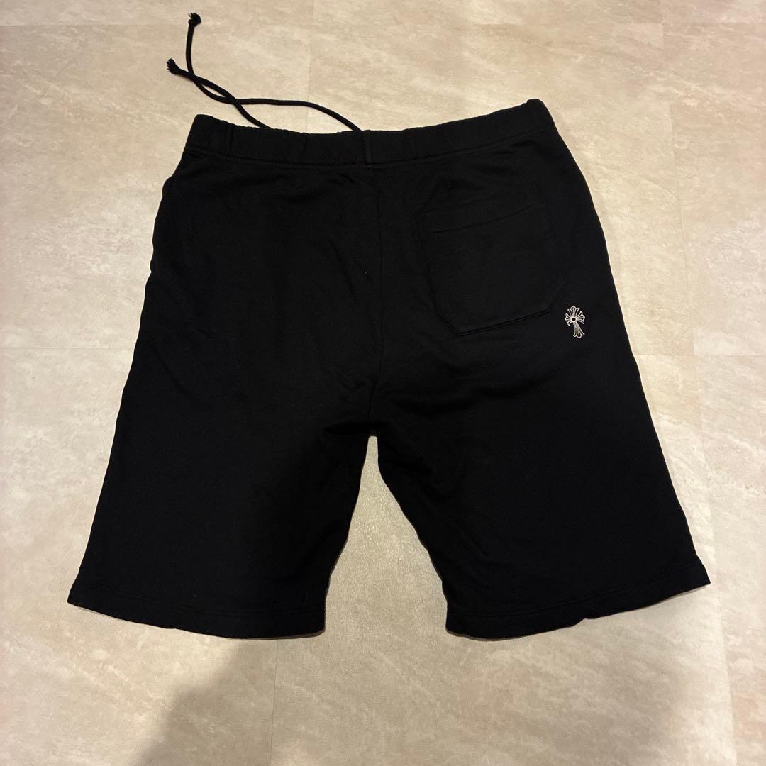 CHROME HEARTS ブラックショートパンツ　スウェット