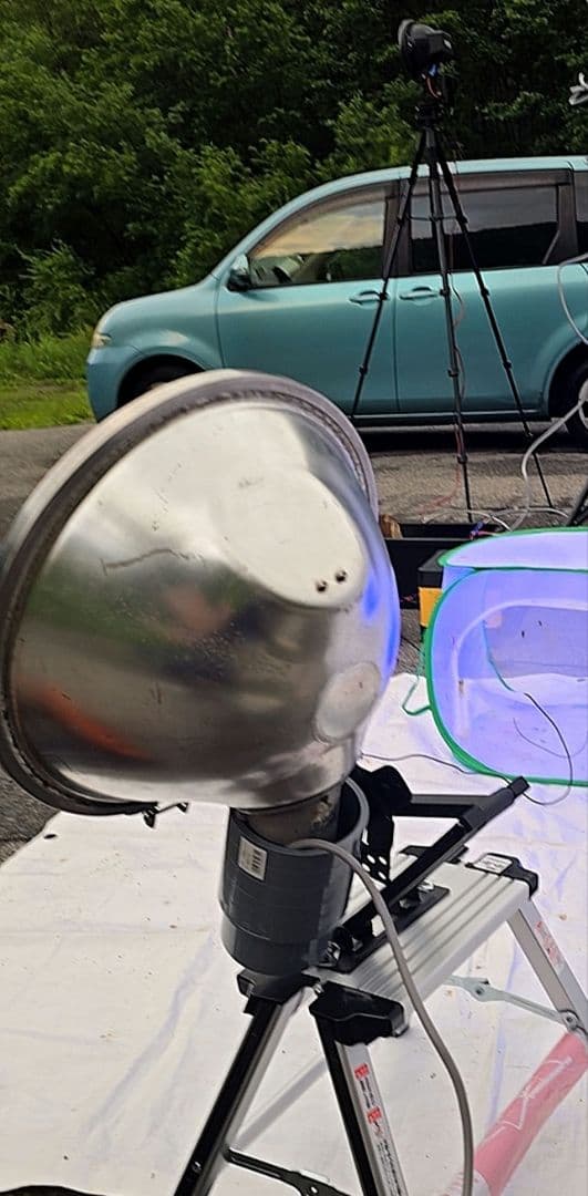 ライトトラップ 200V 400W 投光器 水銀灯