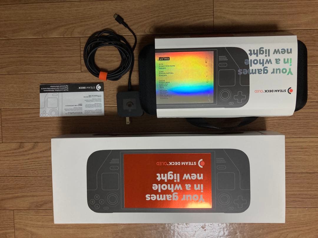 【美品】Steam Deck + 専用キャリングケース + 付属品 20日まで