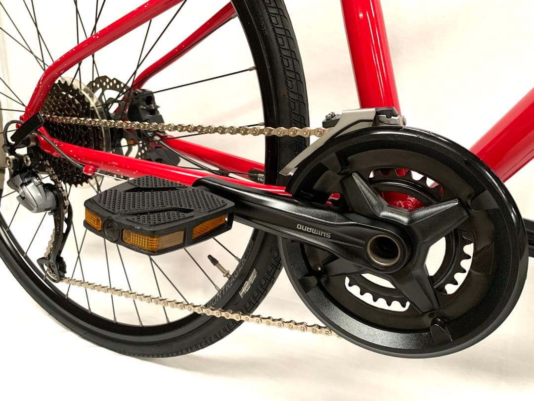 送料無料TREKディスク式オイルブレーキ クロスバイクFX3SHIMANO18速