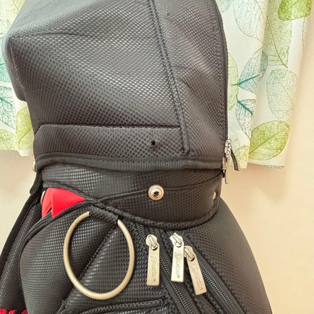 み*ん様 SRIXON キャディバッグ 黒 赤