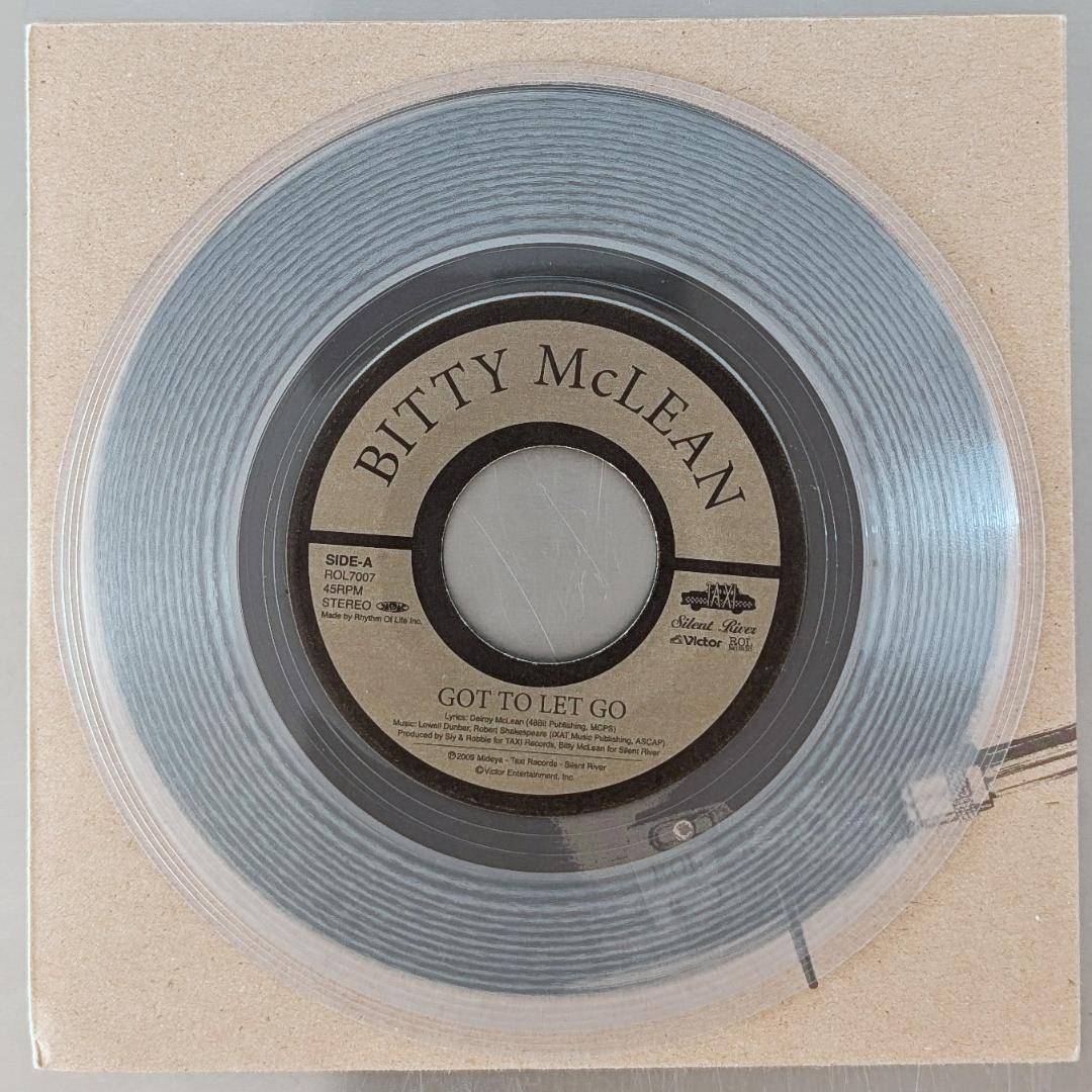 初回限定盤 Bitty McLean / Got To Let Go 7インチ