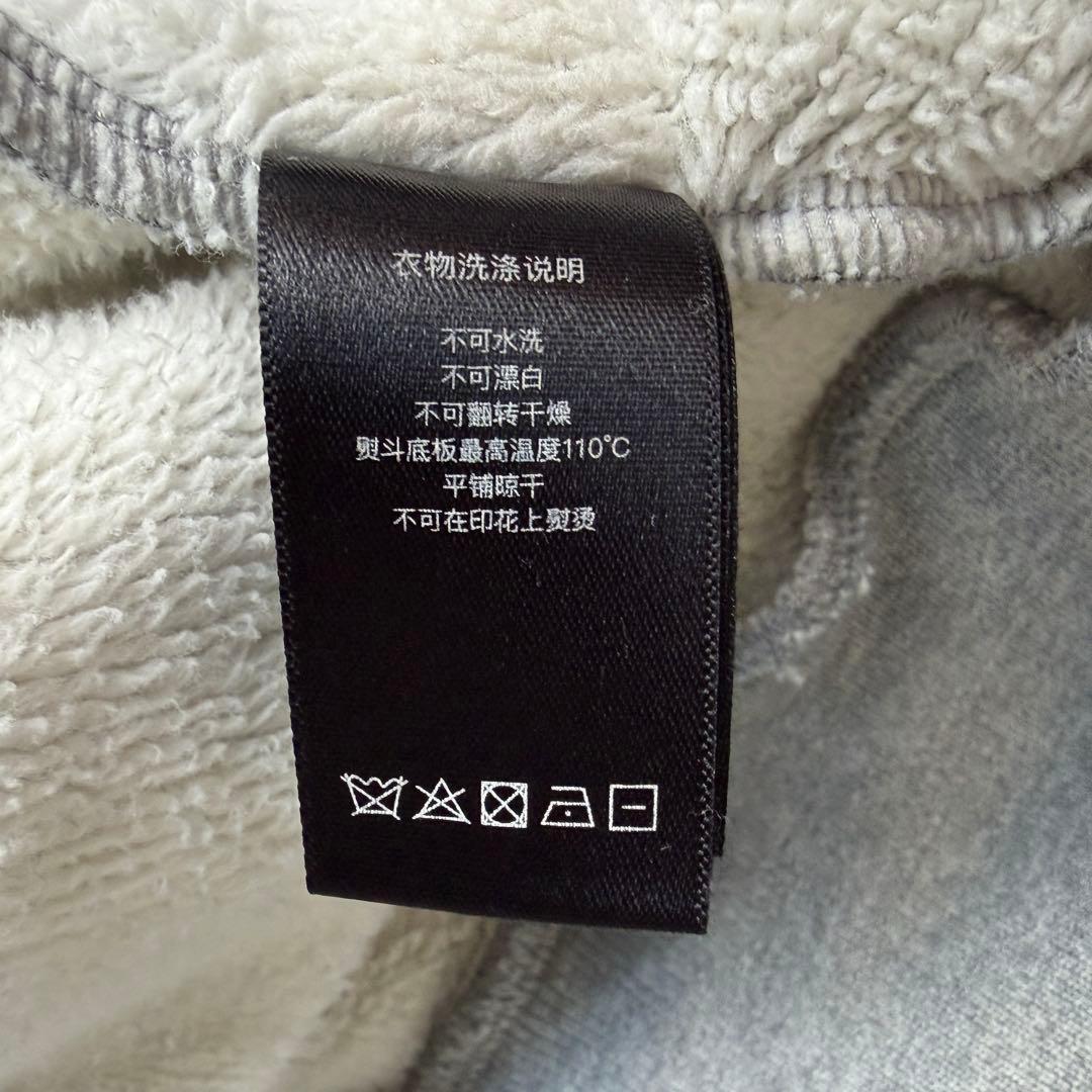 【Fax Copy Express】ハーフジップ スウェット グレー M