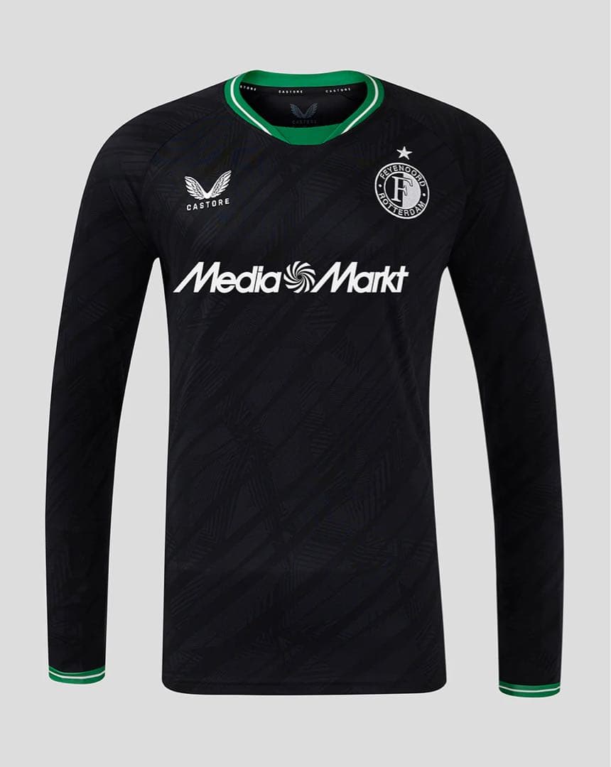 フェイエノールト　公式　アウェイ　長袖ユニフォーム 24-25