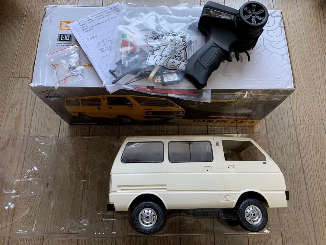 WPL D42 DAIHATSU ダイハツ ハイゼット バン ホワイト ラジコン