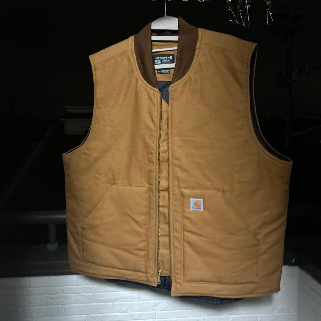 Carhartt OV001-M XL ブラウン ベスト