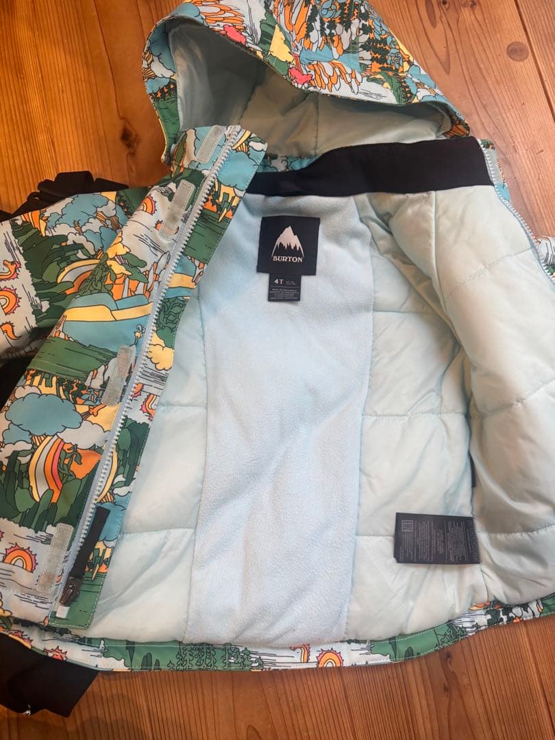 BURTON バートン スノボウェア 上下セット 100 キッズ