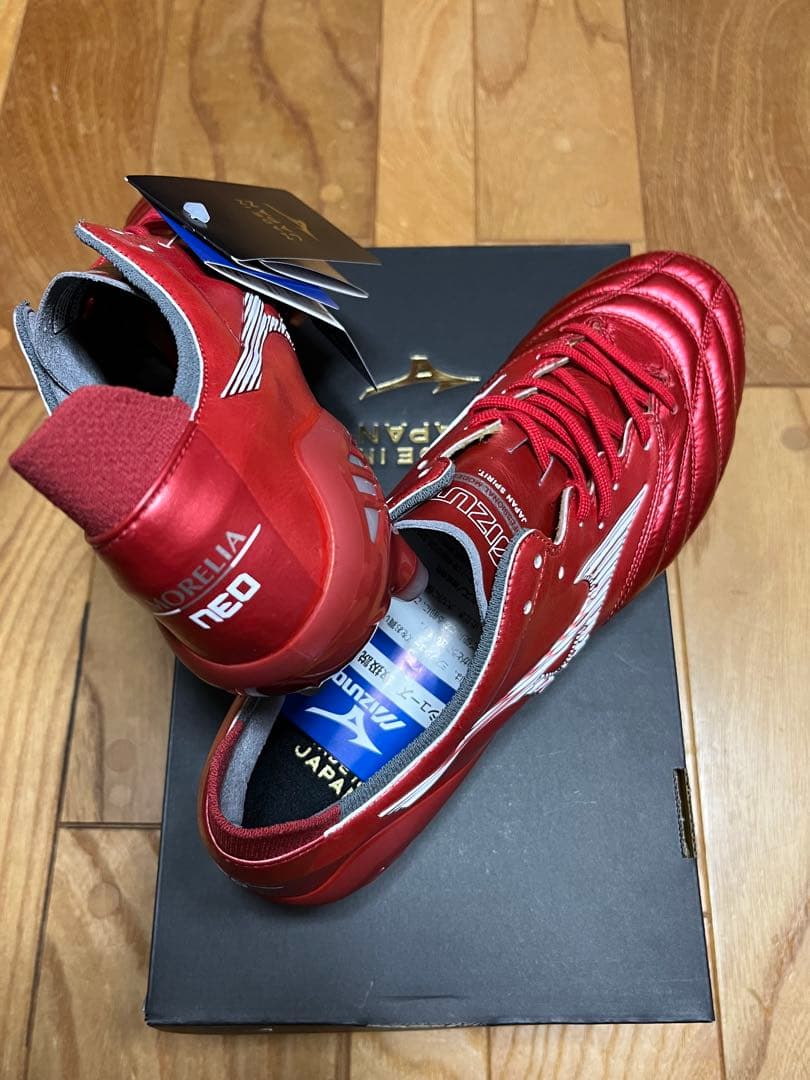 新品　超激レア　廃盤品　レアサイズ　ミズノ　モレリア ネオ3 JAPAN 25