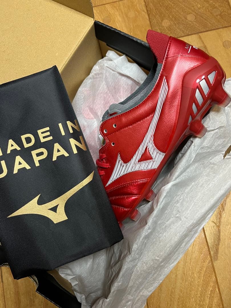 新品　超激レア　廃盤品　レアサイズ　ミズノ　モレリア ネオ3 JAPAN 25