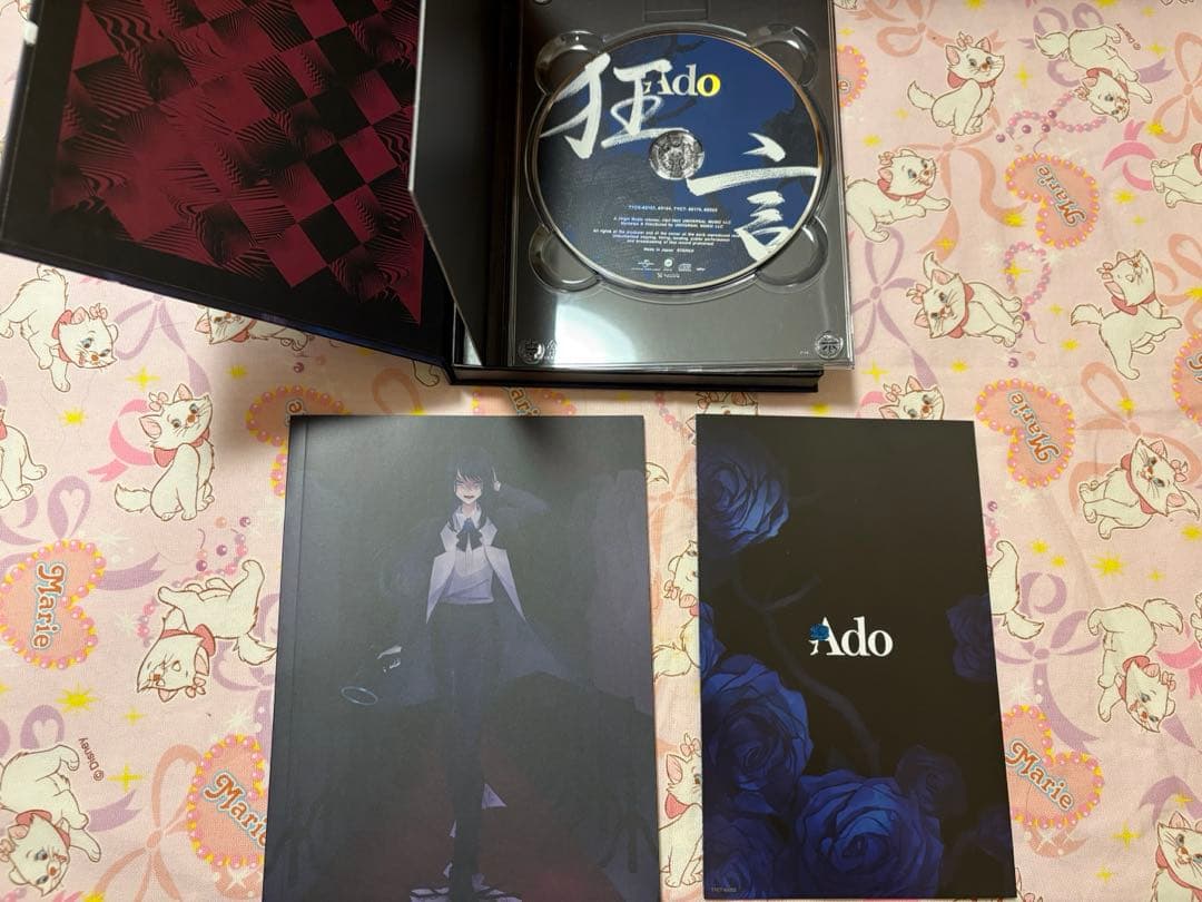 美品　Ado 1stアルバム 狂言 フィギュア＆書籍盤 初回限定盤 特典付き