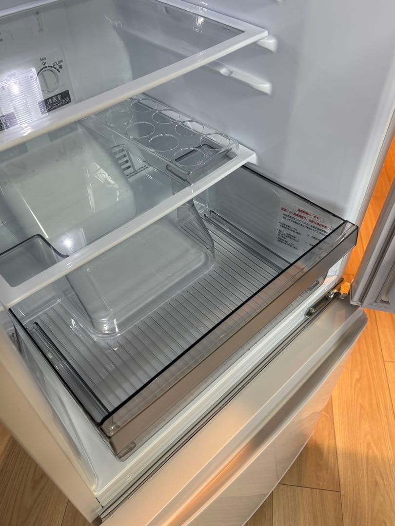 三菱冷凍冷蔵庫　２ドア　単身用　美品