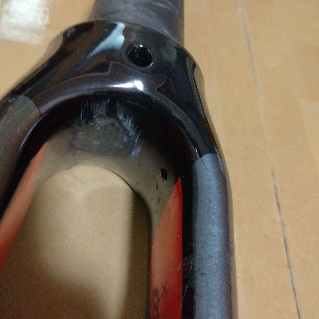 フルカーボンフォーク　wacako　ディスクブレーキ　テーパード