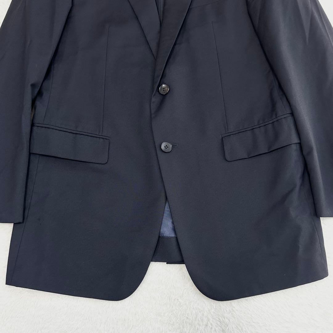 美品✨セオリー × ロロピアーナ セットアップ スーツ ブラック Lサイズ 40