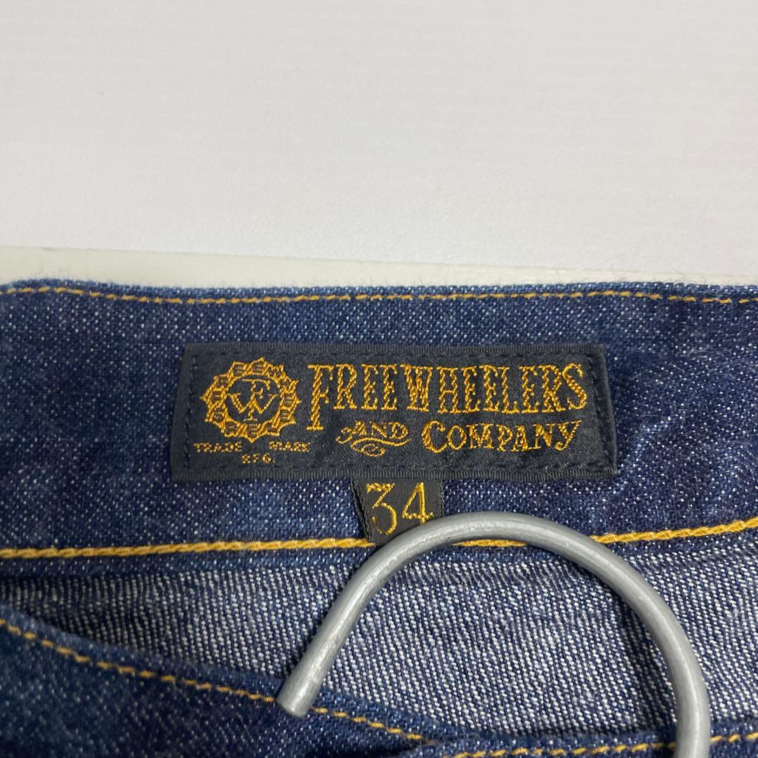 フリーホイーラーズ ワーククロー ジング デニムショーツサイドワインダー