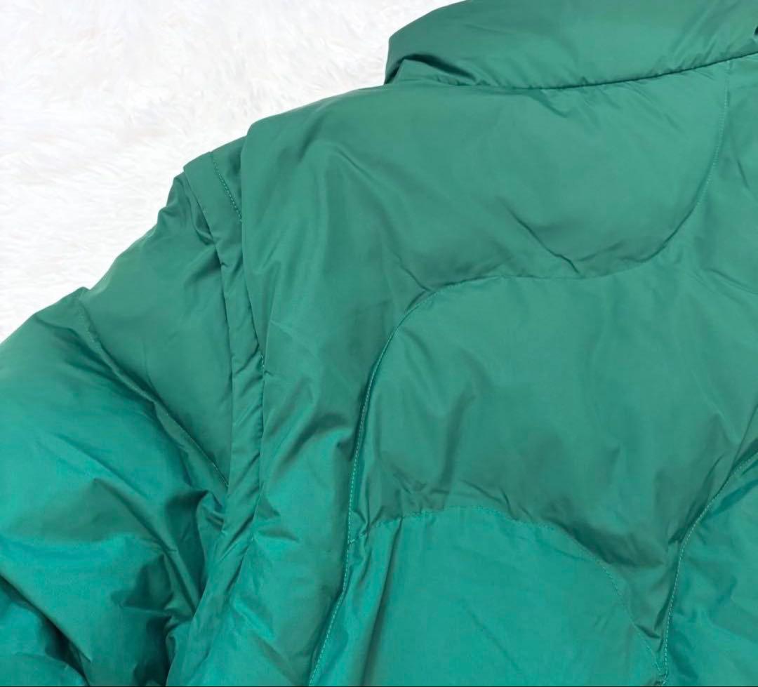 PUMAxPAM 2WAY ダウンジャケット グリーン