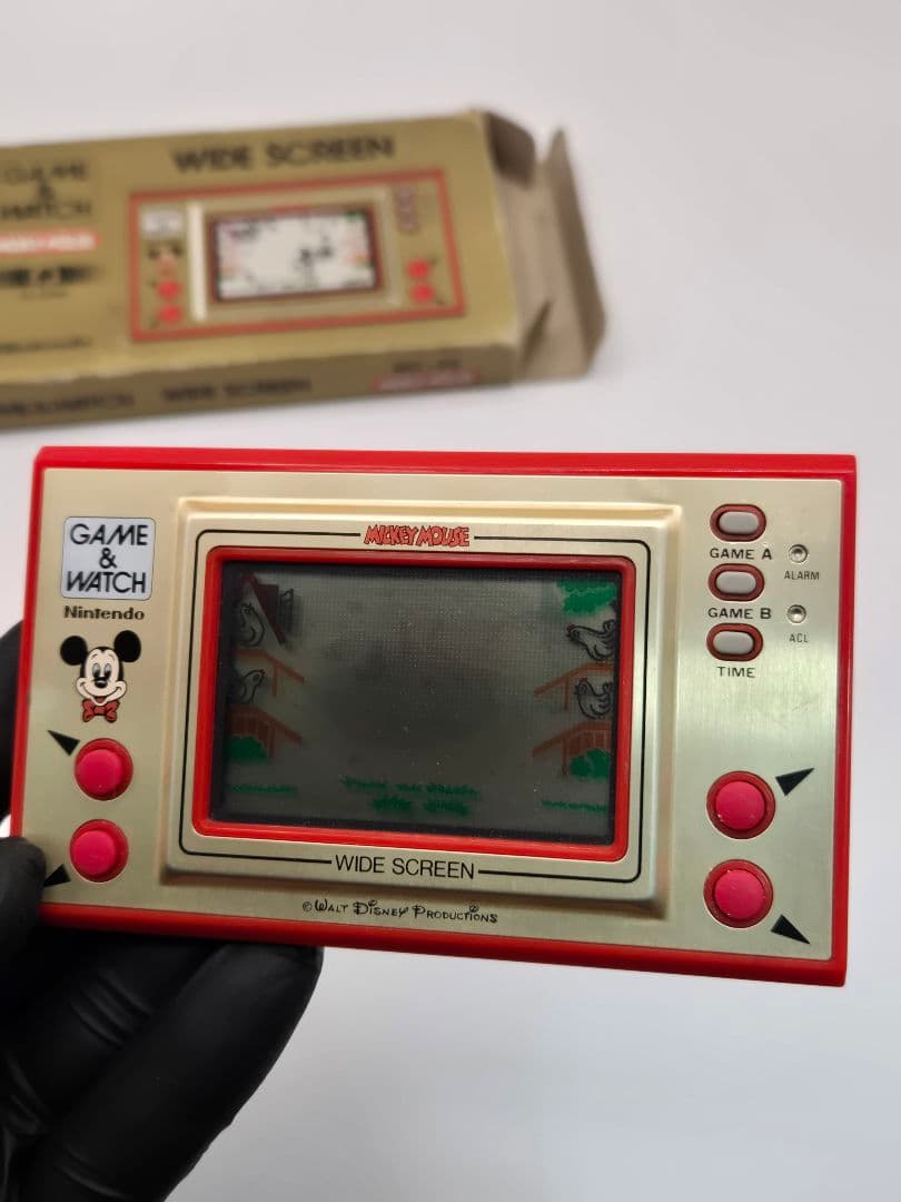 任天堂 ゲーム&ウォッチ ミッキーマウス MC-25 箱・説明書有り