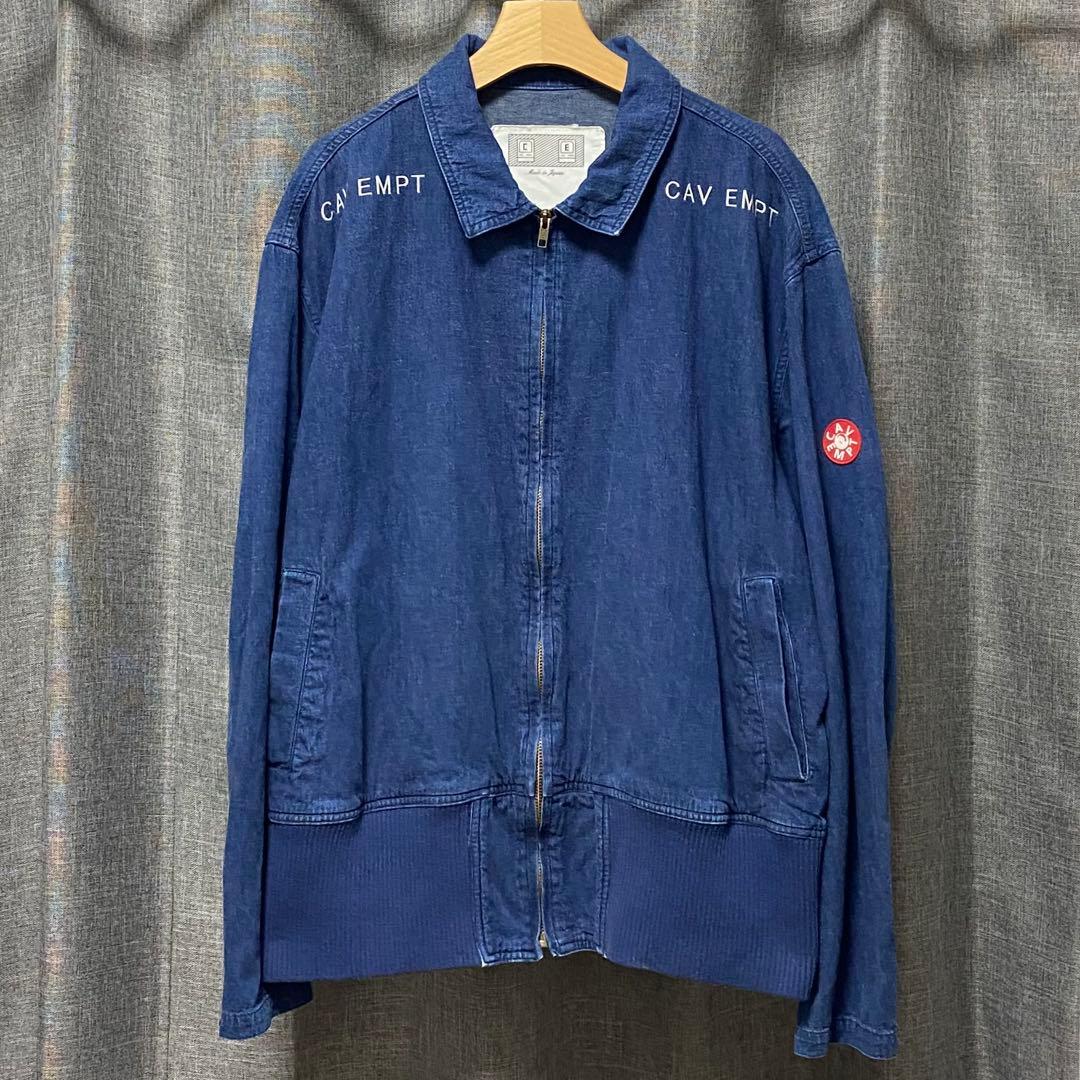 C.E CAVEMPT シーイー DENIM ZIP JACKET #2 XL