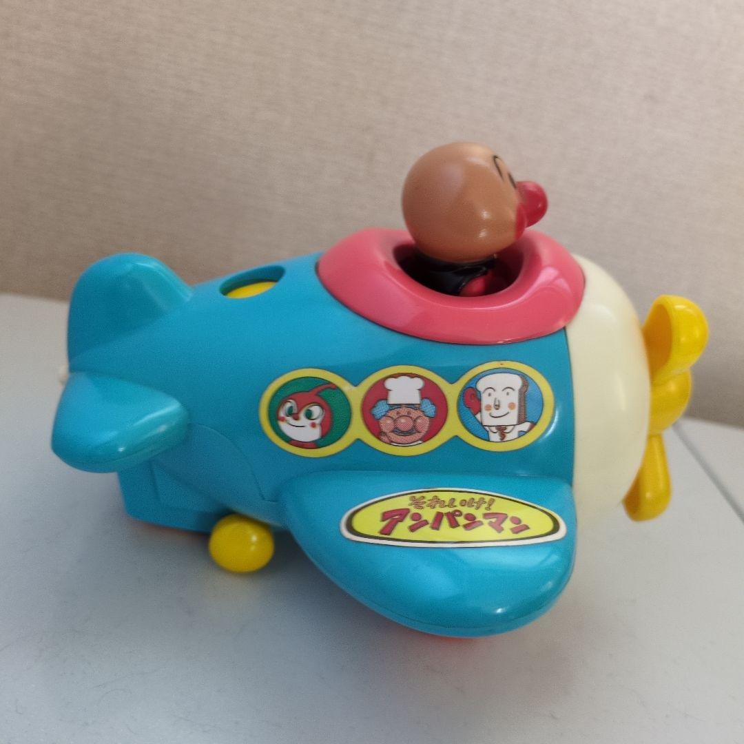 超激レア　アンパンマン　初期　スタンプ　飛行機