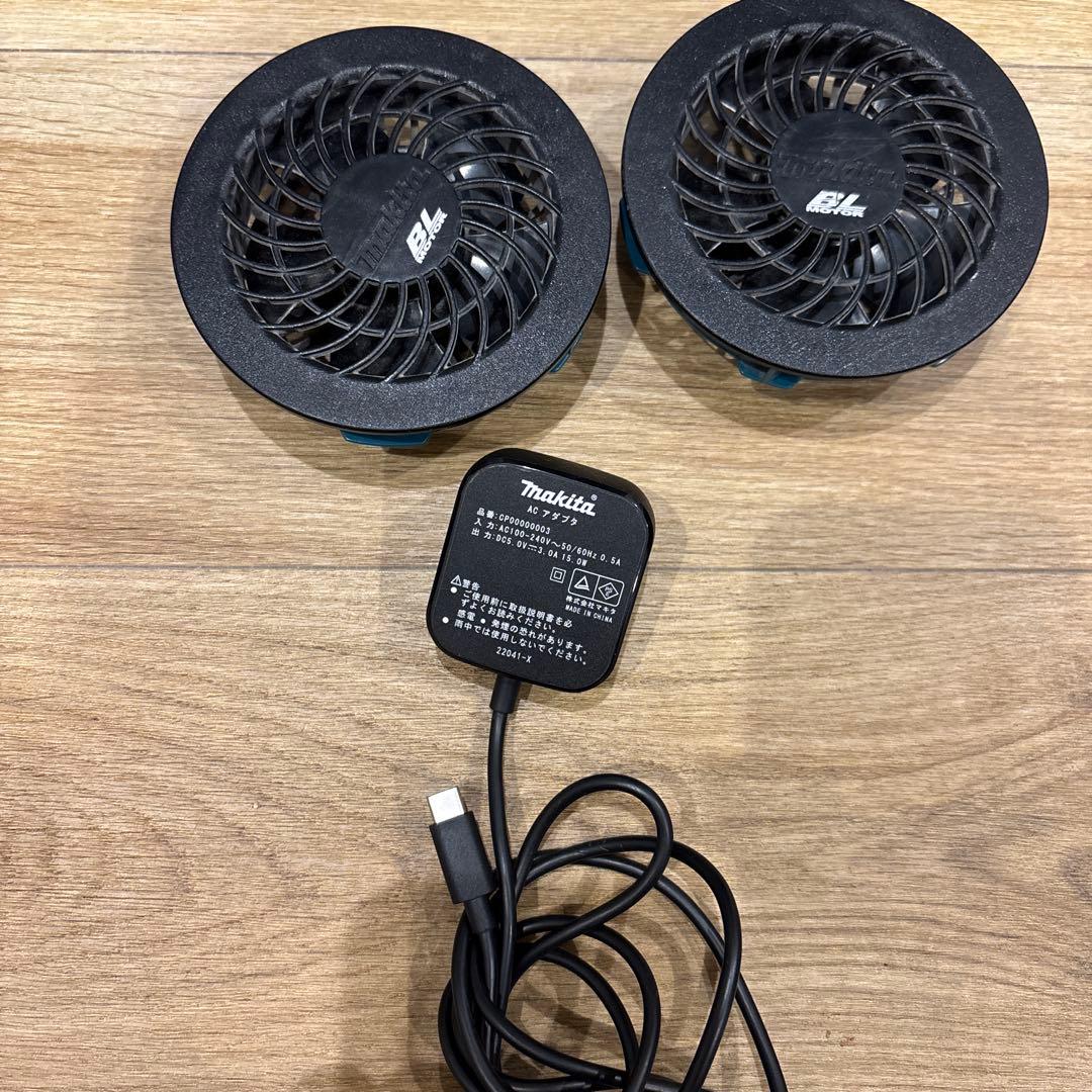 3万円相当！Makita 冷却ファン付きベスト ネイビー