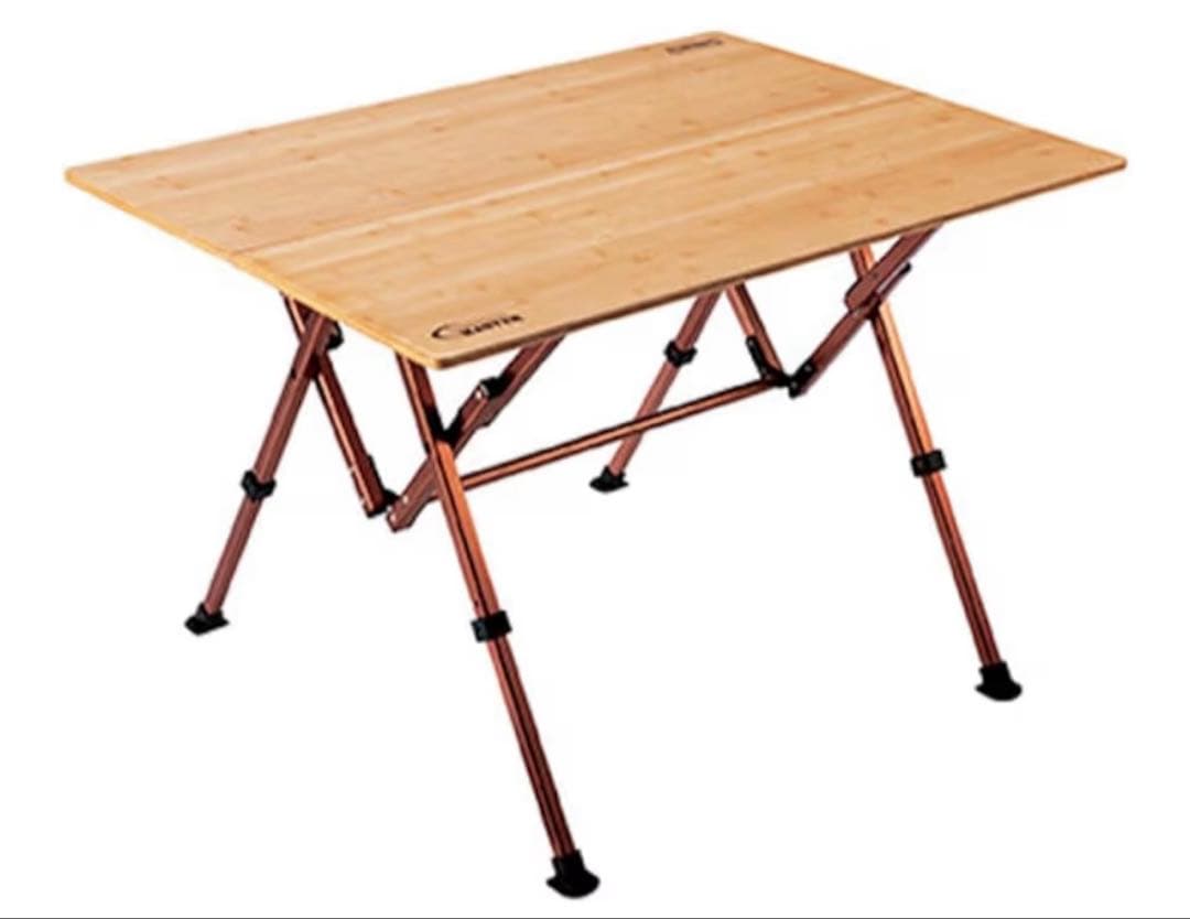 コールマン コンフォートマスター バンブーラウンジテーブル100 美品